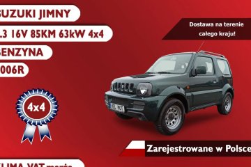 2006R 4x4, Klimatyzacja, Zarejestrowany w Polsce, VAT-marża!