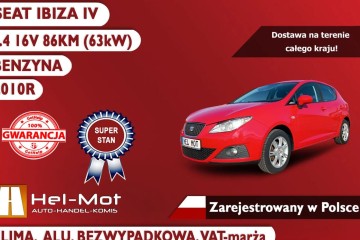 1.4 16V 86KM, Klima, ALU, Zarejestrowana w Polsce, VAT-marża!