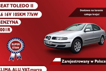 1.6MPi 105KM, Super Stan, Zarejestrowany w Polsce VAT-marża!